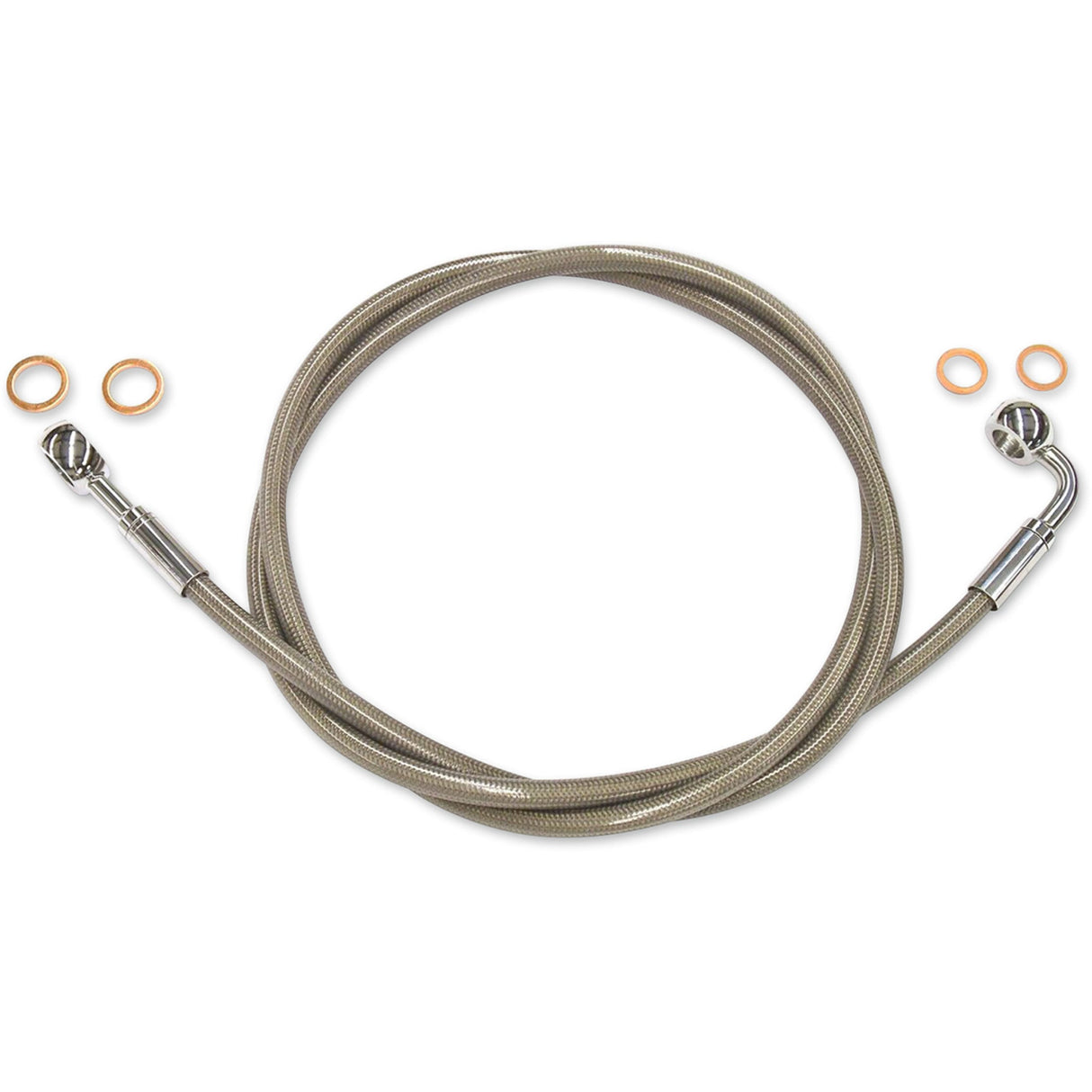MAGNUM SHIELDING 1741-4892 SSC0604-48 XR Stainless Extreme Response Front Brakeline Kit - EZ Align - XR - Stainless Steel