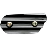 Joker Machine Inspection Cover For Sportster Finned Black - 10-664B For Harley Sportster 2004-2019