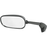 EMGO 0640-0188 20-80562 OEM-Style Replacement Mirror Mirror - Side View - Rectangle - Black - Left