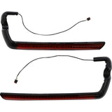 CUSTOM DYNAMICS 2040-2881 CD-SB-SIDE-RB Lower Saddlebag Side Marker LED Lights - Red - Black