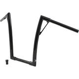 Burly Brand Louie Handlebar 16" Black - B12-7008B For Harley Motorcycles 1949-2024