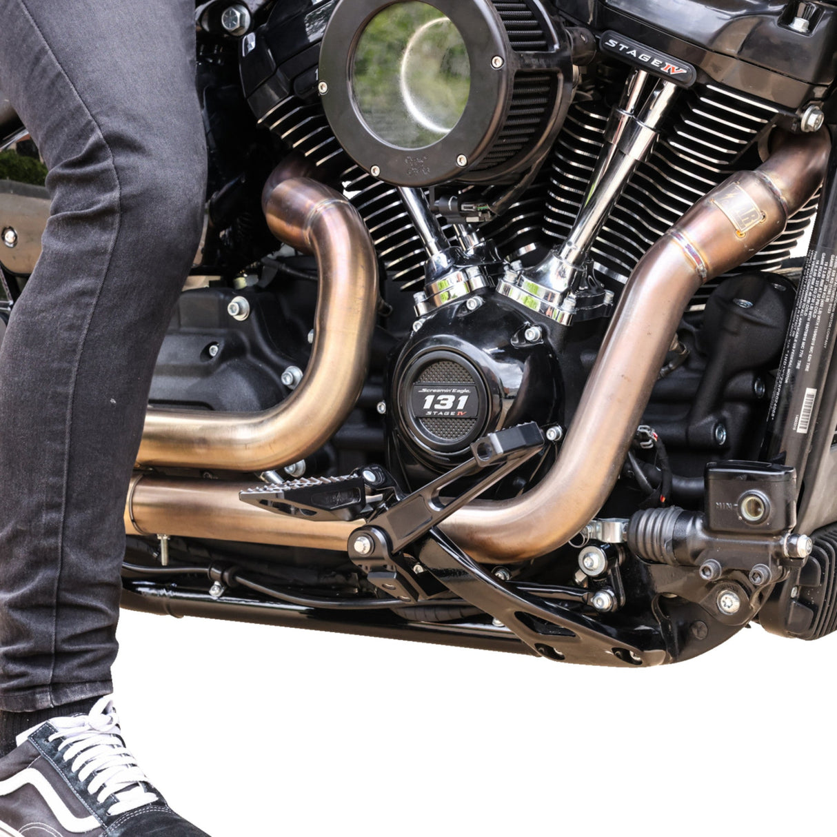 Thrashin Supply CO. Billet Brake Arm Black FL FX - TSC-2300-1 For Harley Softail 2018-2025