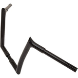 FAT Baggers INC. 1-1/4" EZ Install Pointed Top Handlebar 10" Black - 906010-B For Harley Touring 2015-2022