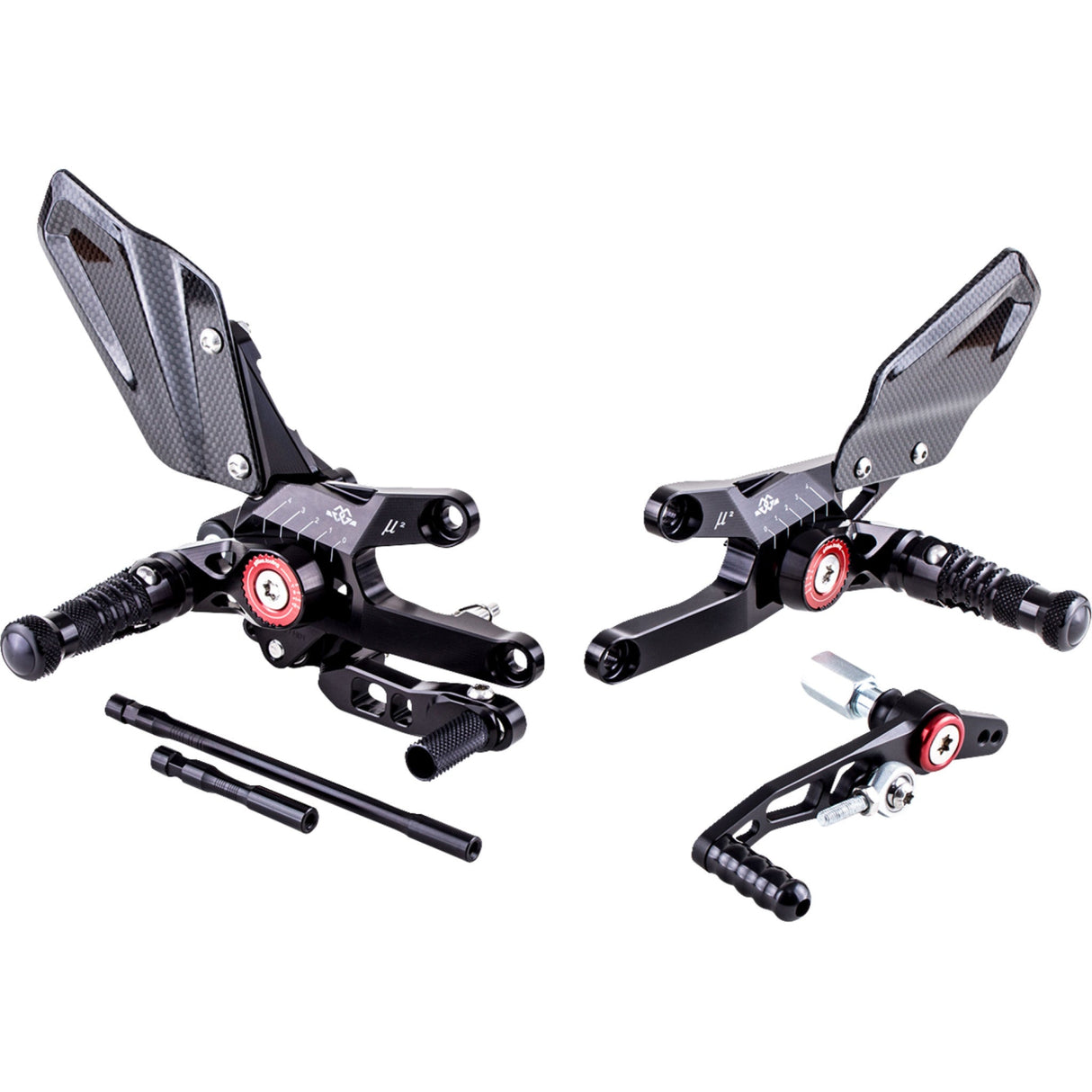 Gilles Tooling MUE2 Rearset - MUE2-H01-B Honda CBR1000RR 2017-2019