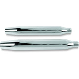 Khrome Werks 3" HP-Plus® Slip-On Mufflers Tapered - 202410A For Harley Dyna 1991-2005