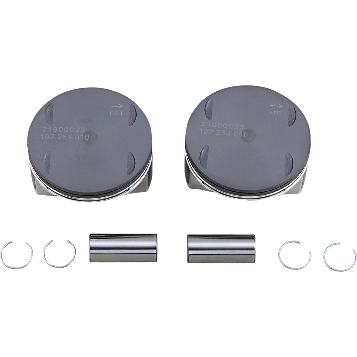 Drag Specialties Piston Kit 4.000" +0.010" 114" Motor M8 For Harley Motorcycles 2017-2026