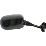 EMGO 20-87023 20-87023 Carbon Fiber Mirror Mirror - Side View - Carbon Fiber - Rectangle - Right - Honda