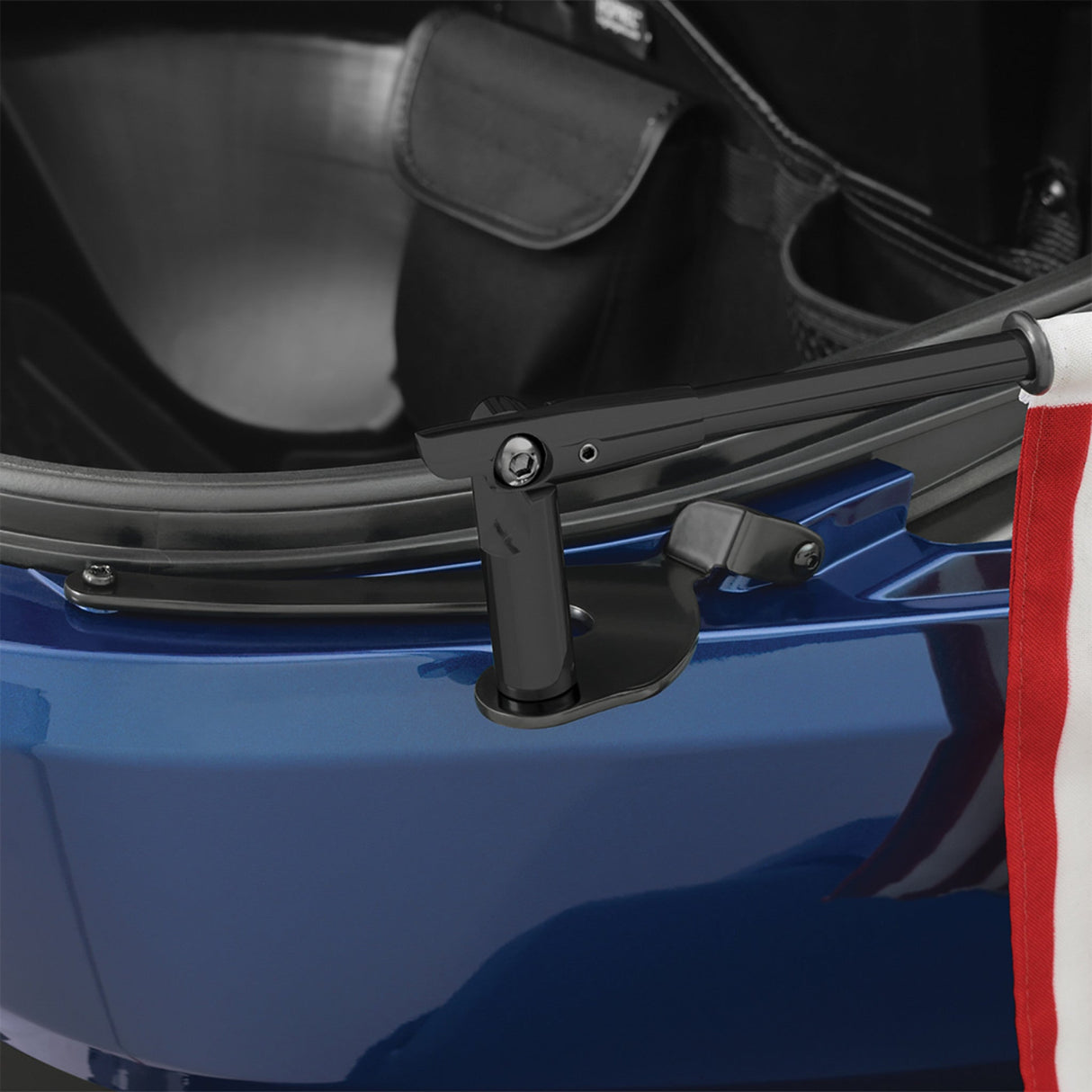 Show Chrome Flag Pole - 41-203RBK Can-Am Spyder 2017-2024