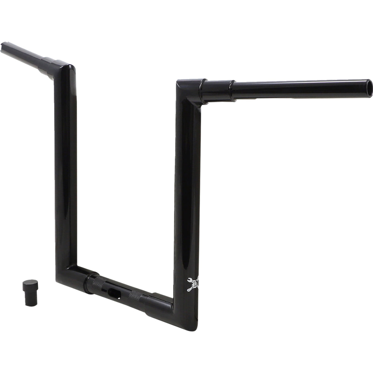BURLY BRAND 0601-5933 B12-6091B Jason Handlebar - 14" - Black