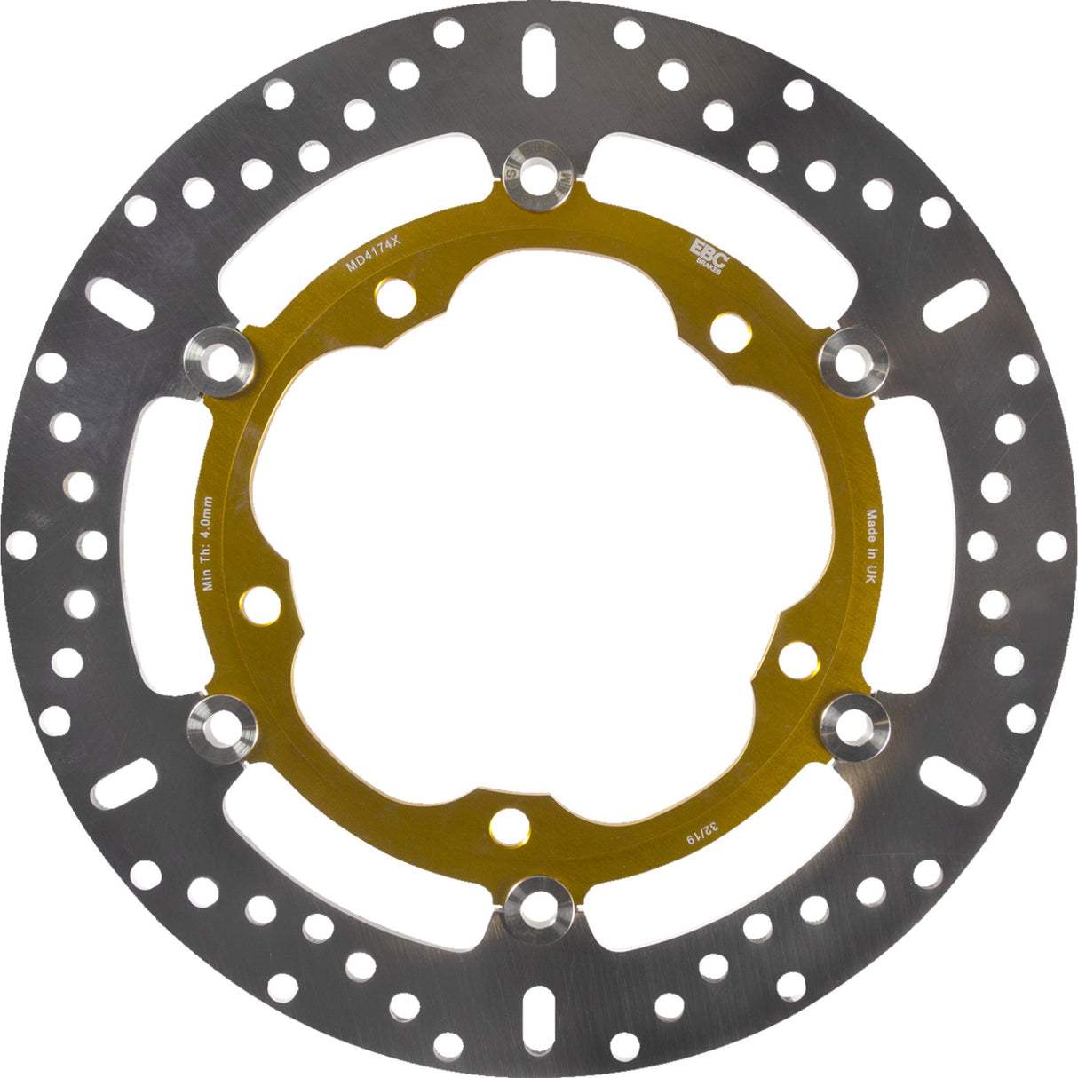 EBC 1710-4555 MD4174X Brake Rotor kawasaki