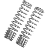 Progressive Suspension Shock Springs For 12-Series & 412-Series 90-130 Lb In Chrome - 03-1367C Kawasaki Motorcycles 1972-2006