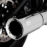 VANCE & HINES 1800-2575 17387 Pro Pipe 2-into-1 Exhaust System - Chrome