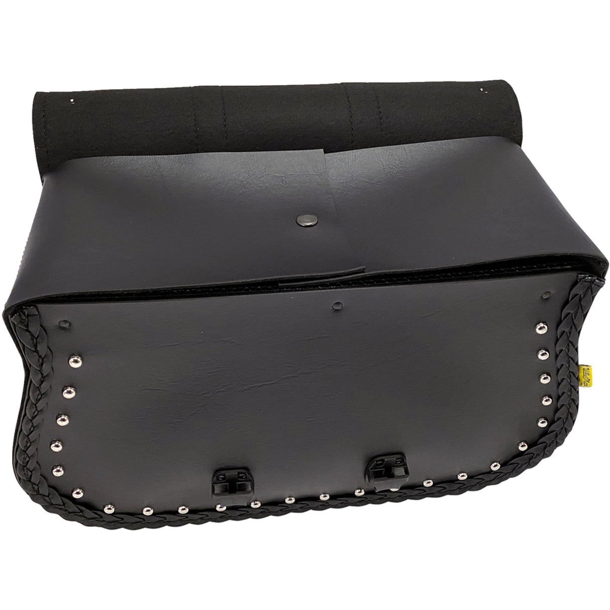 WILLIE & MAX LUGGAGE 3501-0130 58320-00 Warrior Saddlebags Warrior Saddlebag - Black - Studded - Black