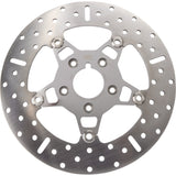 EBC FSD Series Stainless Steel Front Brake Rotor For Big Twins Polished Carrier - FSD009 For Harley Motorcycles 1984-2005 | Indian 2002-2003