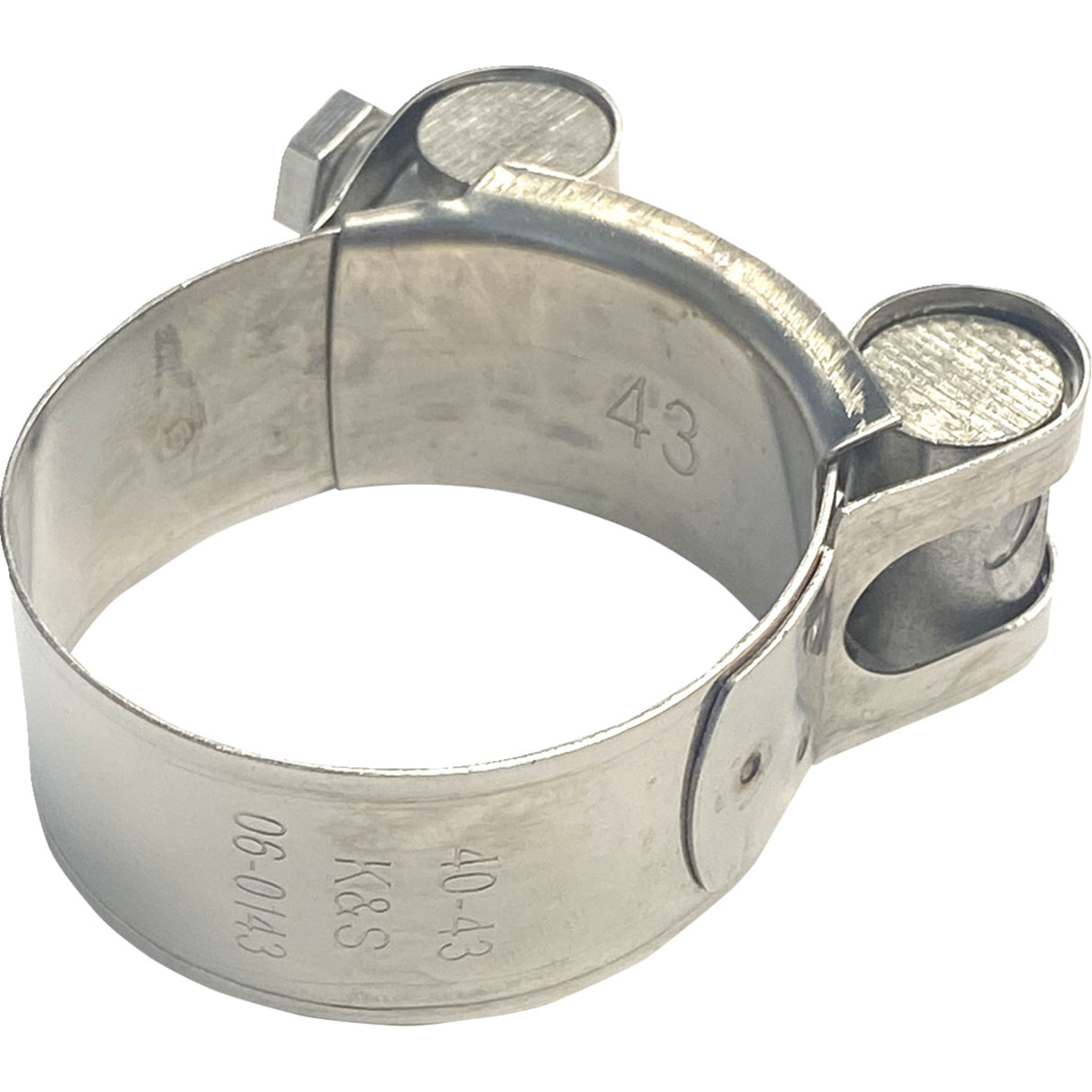 K&S TECHNOLOGIES 1861-1637 06-143 Exhaust Pipe Clamp 1.57" - 1.69"