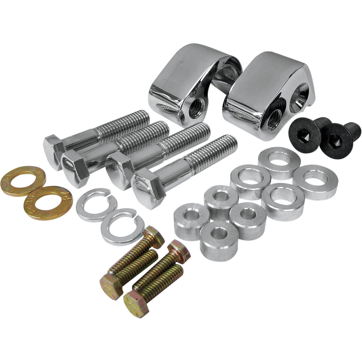 La Choppers For Standard Models Except Low Models And Trike Lowering Kit - LA-7590-00 For Harley Touring 2002-2016