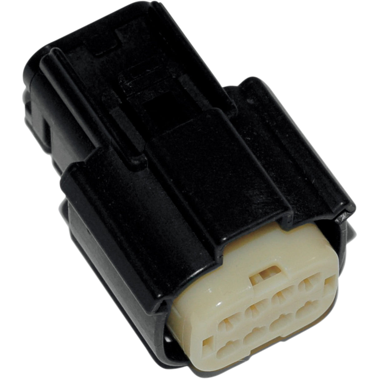 Namz Molex MX 150 Connector Component — Wiring Connector 8 Pin Female Black - NM-33472-0801 For Harley Motorcycles 2007-2013