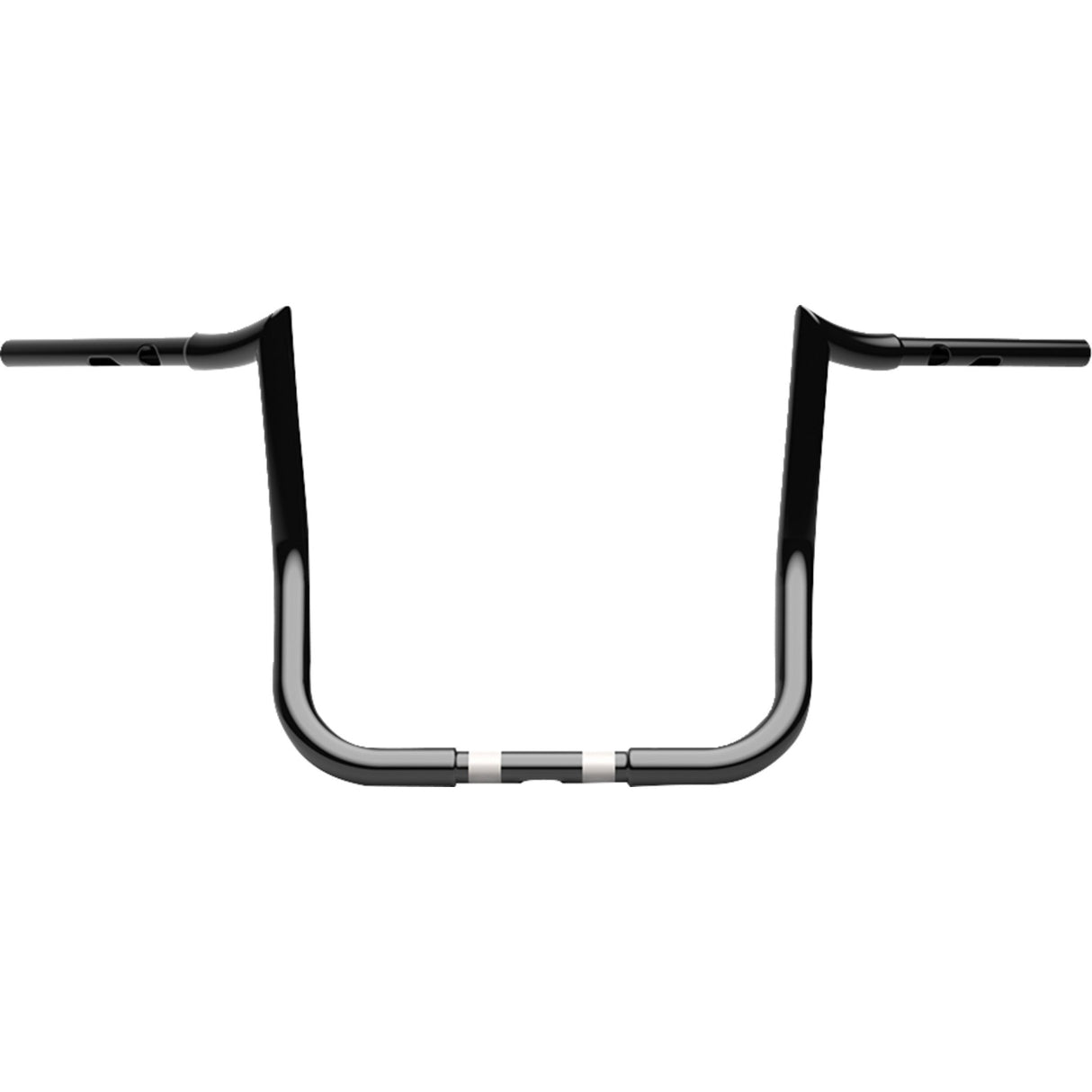 LA Choppers 1-1/4" Prime Ape Handlebar 12" Black - LA-7371-12B For Harley Touring 2023-2026