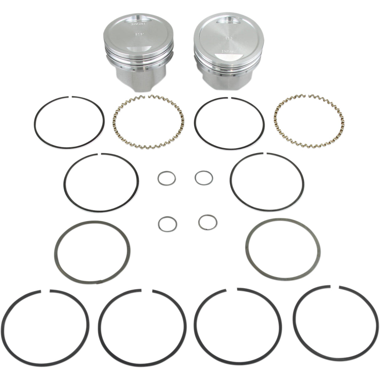 KB PERFORMANCE DS-751254 KB272.010 Hypereutectic Piston Kit Piston Kit