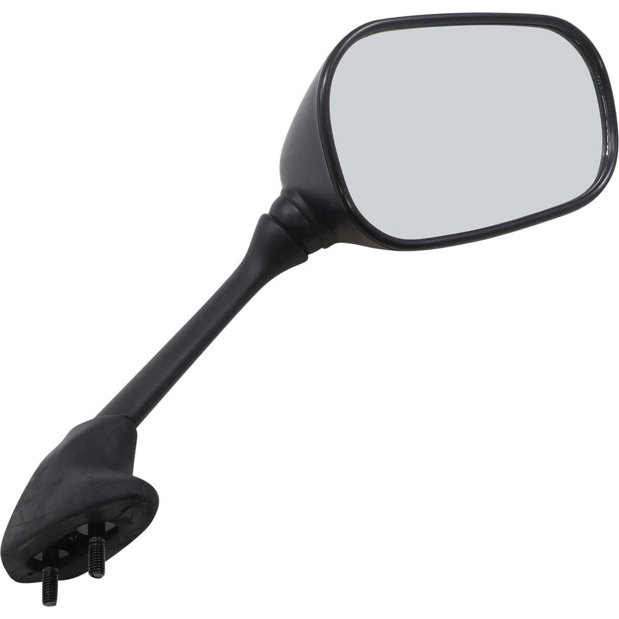 EMGO 0640-0183 20-80551 OEM-Style Replacement Mirror Mirror - Side View - Rectangle - Black - Right