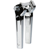 Thrashin Supply CO. Handlebar Risers Straight 8" Chrome - TSC-8000-3 For Harley Motorcycles 1973-2026