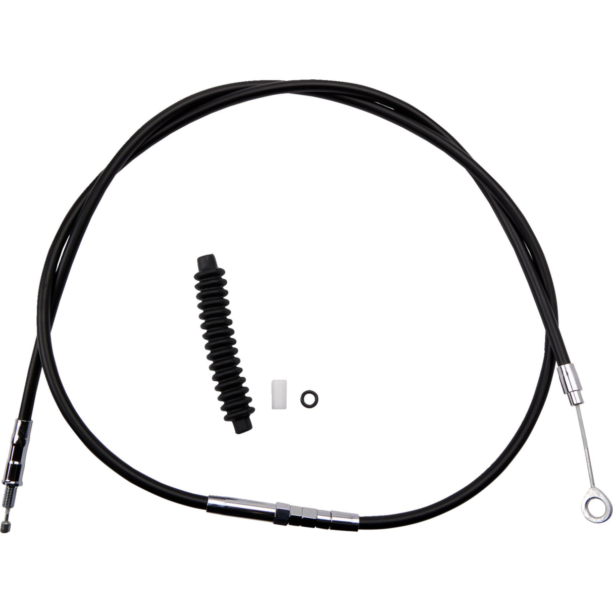 DRAG SPECIALTIES High-Efficiency Black Vinyl Clutch Cable