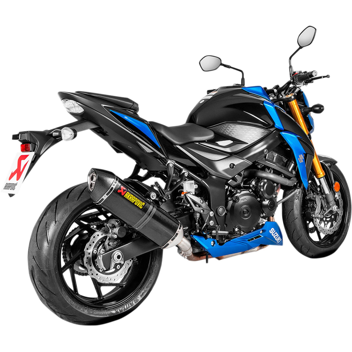 Akrapovic Slip-On Line Muffler - S-S7SO2-HRC Suzuki 750 2017-2020
