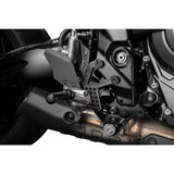 GILLES TOOLING 1623-0599 AS31GT3-S13-B Adjustable Rearset as31gt3 - black