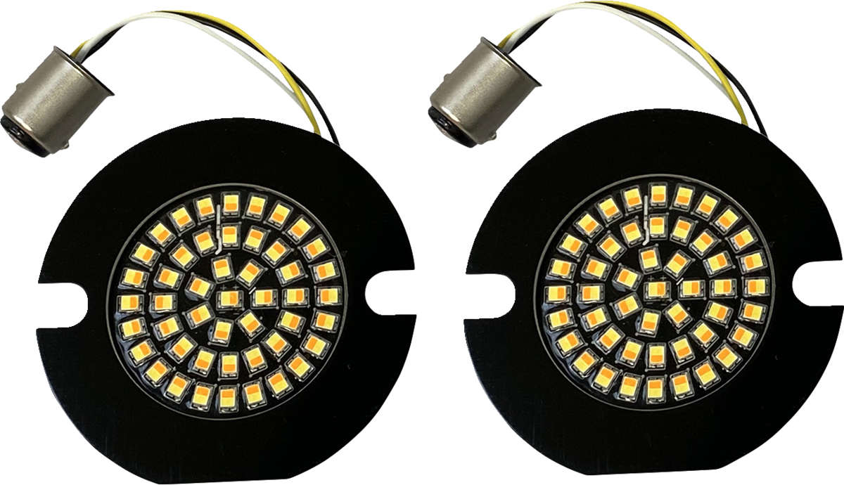 Genesis® 4 Amber/White LED Turn Signal Inserts