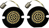 Genesis® 4 Amber/White LED Turn Signal Inserts