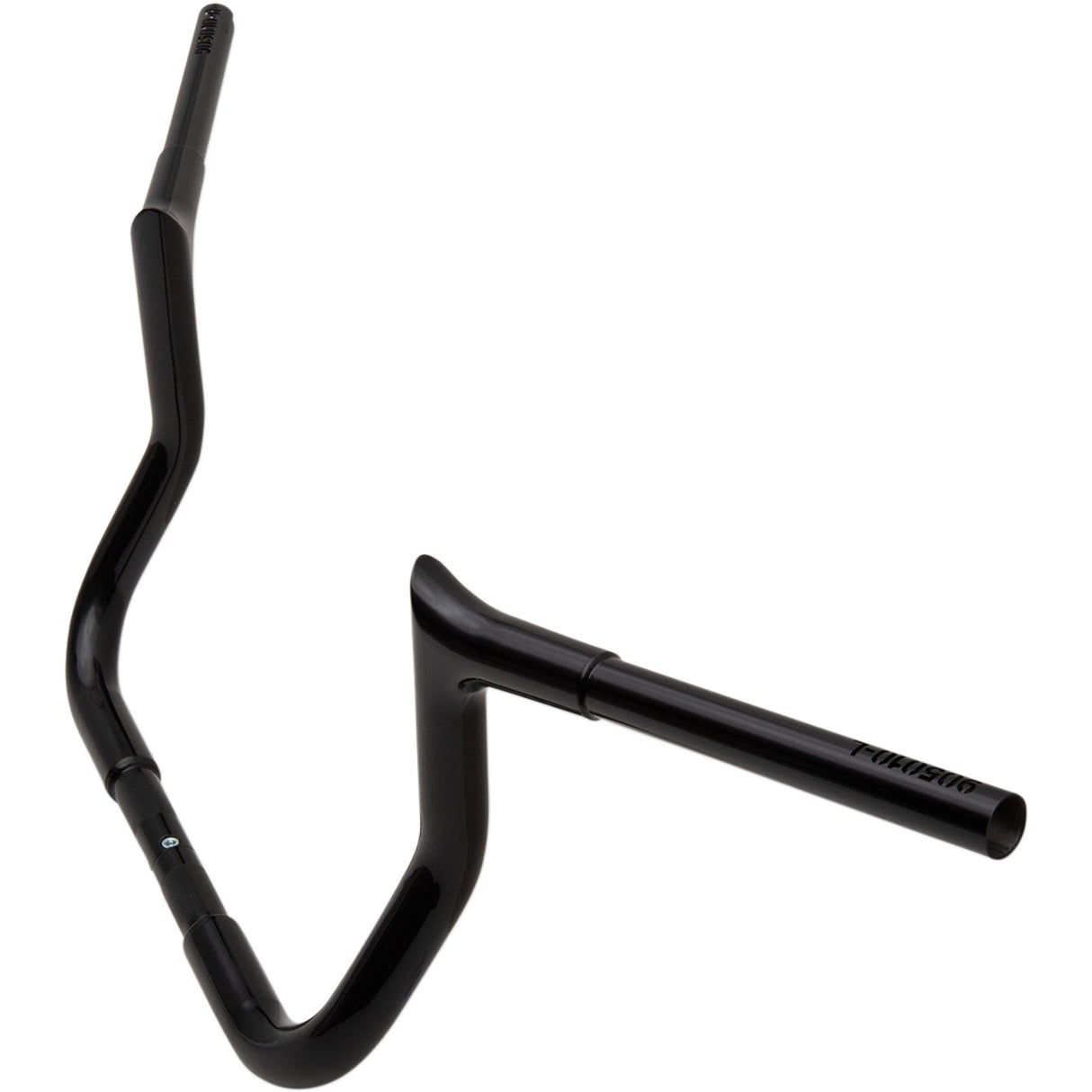 FAT BAGGERS INC. 0601-4747 905010-B 1-1/4" EZ Install Pointed Top Handlebar - 10" - Black