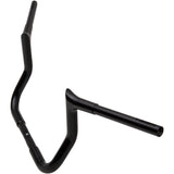 FAT BAGGERS INC. 0601-4747 905010-B 1-1/4" EZ Install Pointed Top Handlebar - 10" - Black
