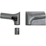 FAT Baggers INC. 1-1/4" EZ Install Pointed Top Handlebar 10" Chrome - 905010 For Harley Touring 1986-2022