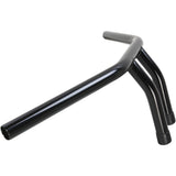 EMGO 0601-3308 07-93412B 1" T-Bar Handlebar Handlebar - T-Bar - 8" - Black