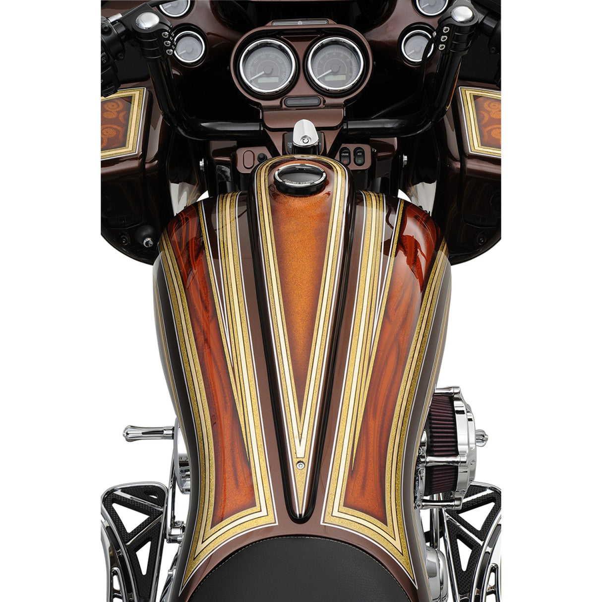KLOCK WERKS 2202-0112 KWS-01-0861 Custom Metal Dash - Long