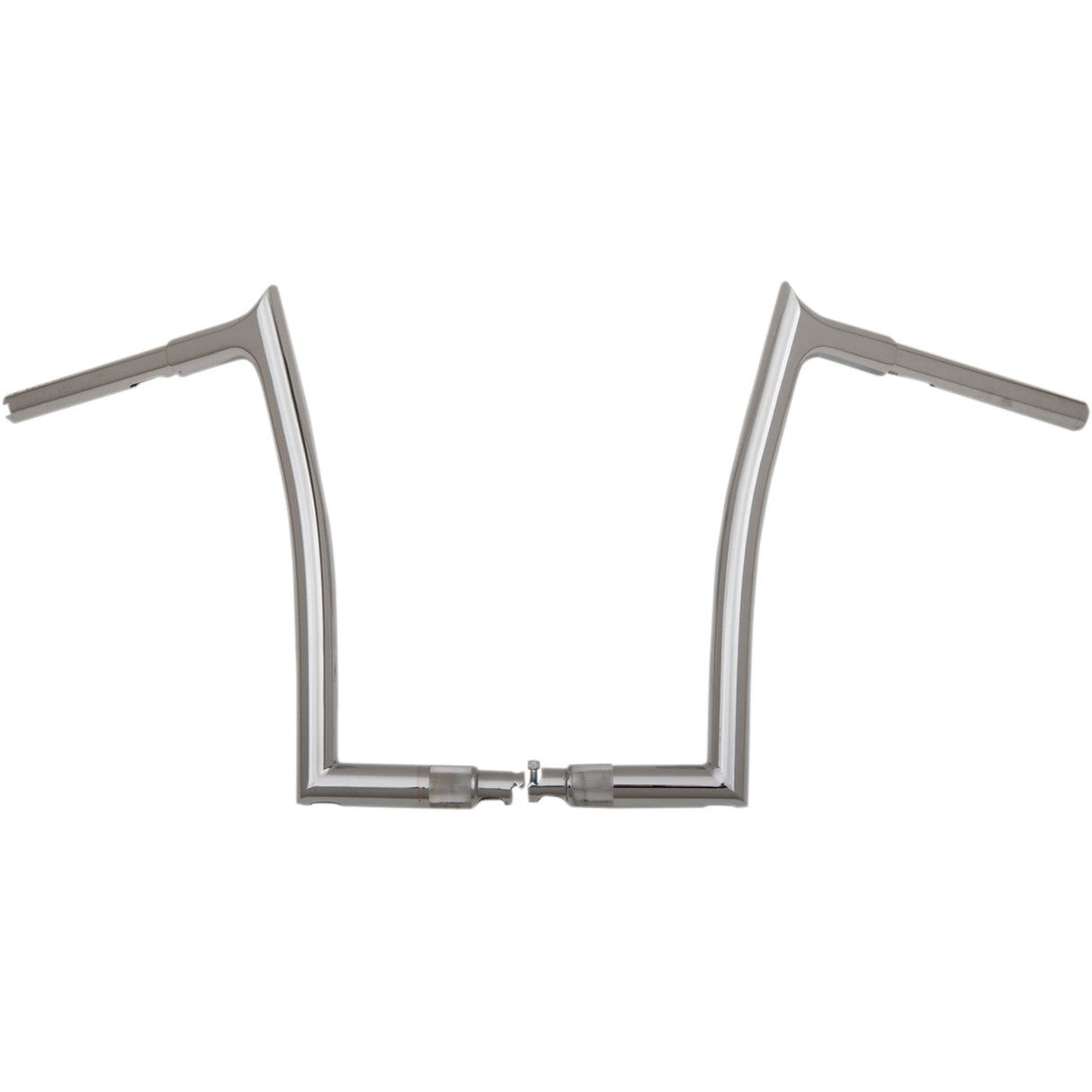 FAT Baggers INC. 1-1/4" EZ Install Pointed Top Handlebar 14" Chrome - 908014 For Harley Motorcycles 2007-2025