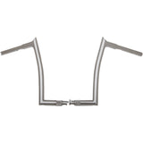 FAT Baggers INC. 1-1/4" EZ Install Pointed Top Handlebar 14" Chrome - 908014 For Harley Motorcycles 2007-2025
