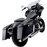 CYCLE VISIONS 3501-0626 CV7400B Saddlebag Mount for Dyna Models Bagger Tail - Black - FXD '06-'17