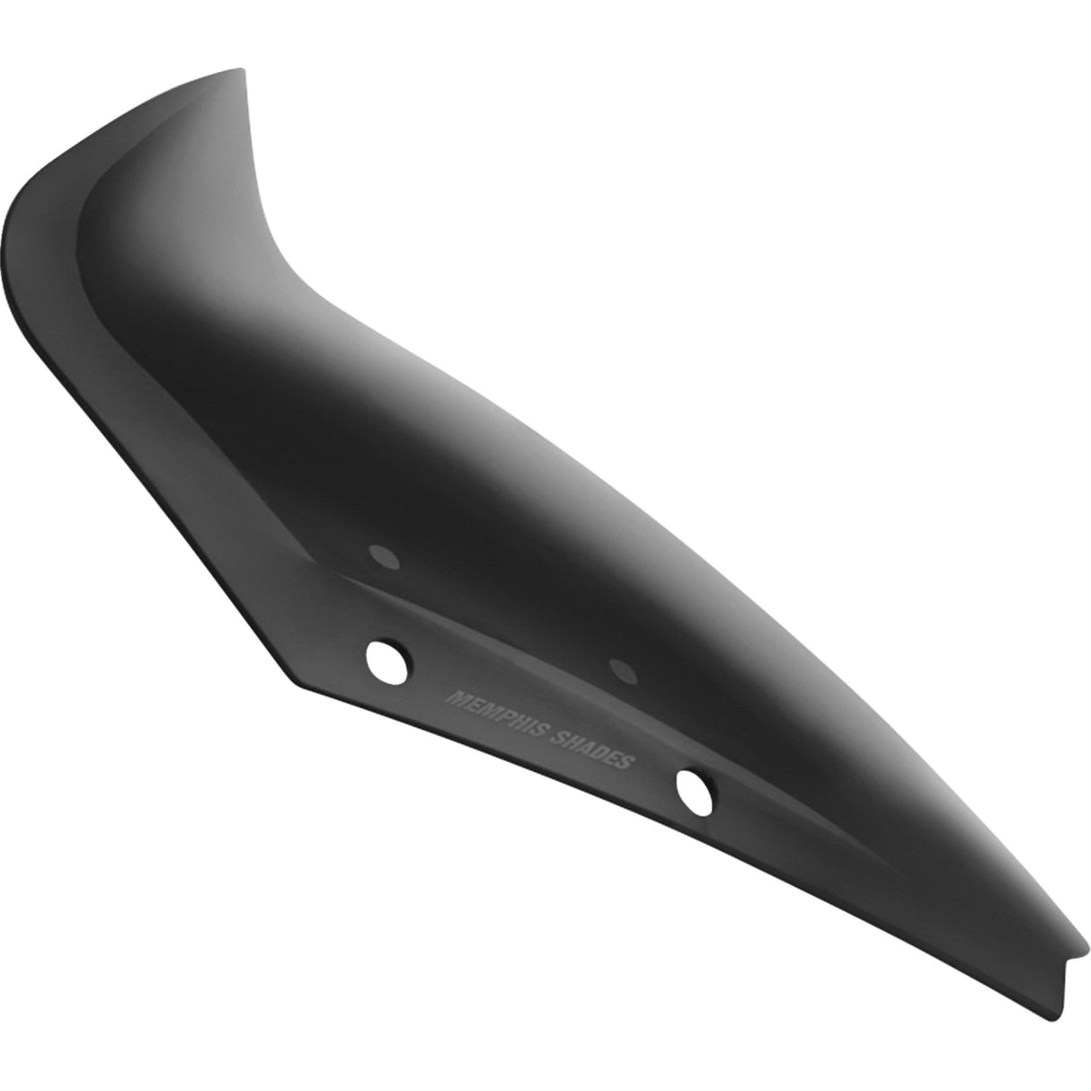 Memphis Shades Spoiler Windshield 6" Dark Black Smoke - MEP89010 For Harley Street Glide 2023-2026