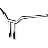 LA CHOPPERS 0601-6267 LA-7343-12 One-Piece Kagefighter Handlebar - 12" x 1-1/2" - Chrome