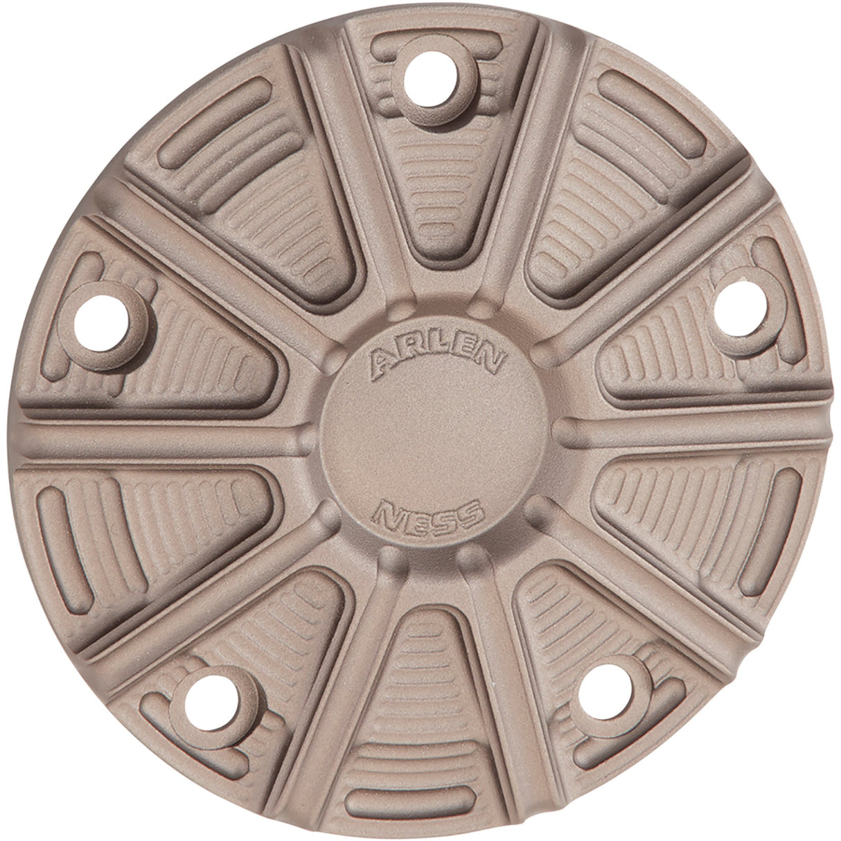 Arlen Ness 10-Gauge Points Cover Titanium Twin Cam - 700-031 For Harley Motorcycles 1999-2017