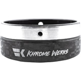 KHROME WERKS 1860-2573 200880P Billet-Tip Exhaust End Cap Exhaust End Cap - Billet Cut Tip - Digital Camo - 4-1/2"