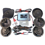 J & M Speaker And Amplifier Kit - RKT6-400HR16-UL4 For Harley Road Glide 2016-2023