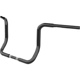LA Choppers Twin Round Handlebar 12" Black - LA-7325-12B For Harley Touring 1996-2023