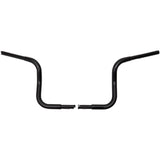 FAT BAGGERS INC. 0601-4771 903010-B 1-1/4" EZ Install Round Top Handlebar - Rounded Top - 10" - Black