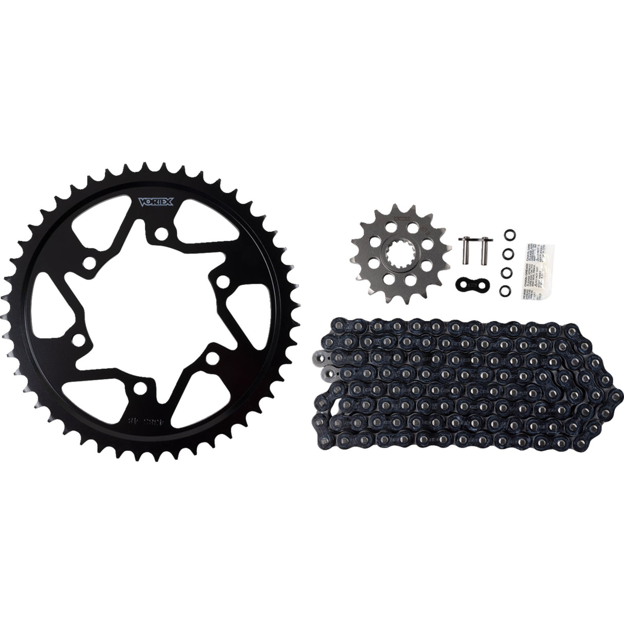 VORTEX 1230-1112 CK6128 OES Original Equipment Steel Chain Kit Chain Kit - Yamaha - YZF-R6 S