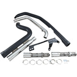 Cobra Speedster Short 2-Into-2 Exhaust System - 6704B For Harley Sportster 2007-2013