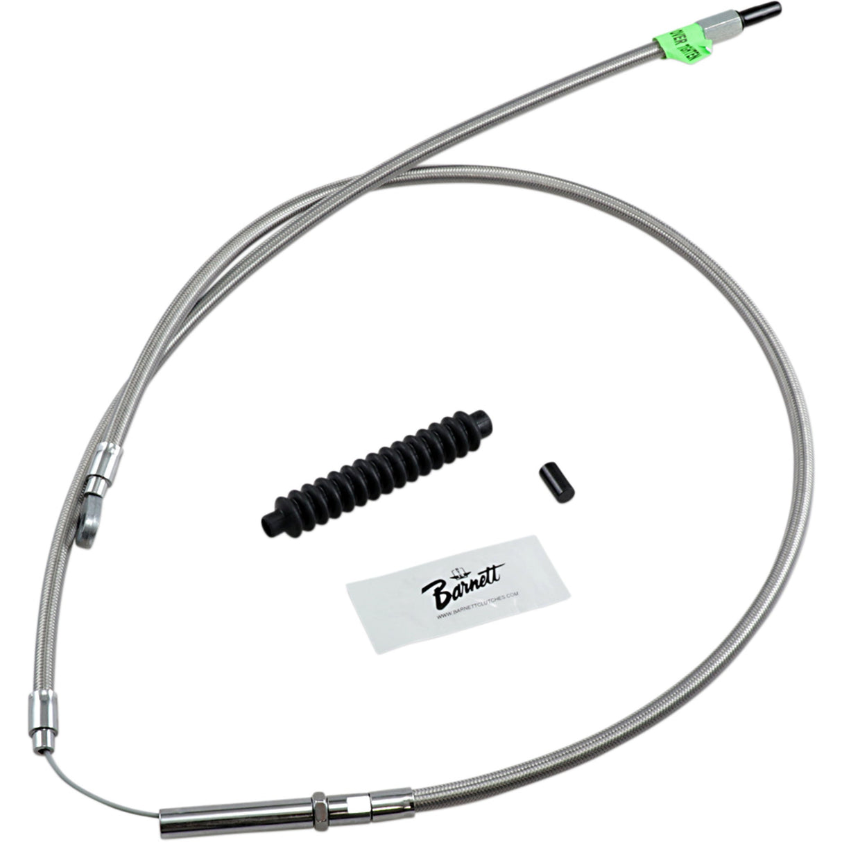 Barnett High-Efficiency Stainless Steel Clutch Cable For Harley-Davidson Standard - 102-30-10022HE For Harley Sportster 1986-2003