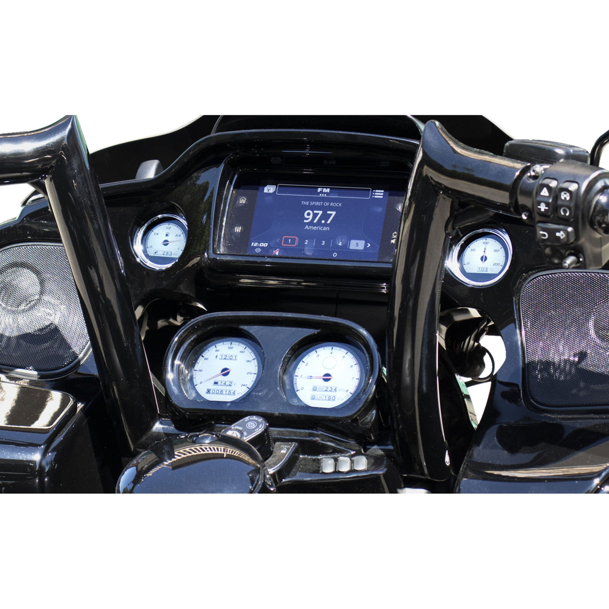 KOSO NORTH AMERICA 2210-0702 BA064930 HD-03X | TFT Gauge Set harley-davidson®