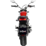Leovince LV-10 Black Muffler - 15250BU Ducati Scrambler Icon / Scrambler Icon Dark / Scrambler Nightshift / Scrambler Urban Motard 2021-2022